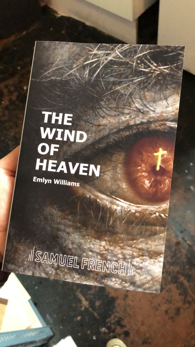 Today we have the final performances of The Wind of Heaven at <a href="/finborough/">Finborough Theatre</a> 

Coming along today?

Why not pick up one of our playscripts as well for just £4?

#LondonTheatre #Theatre #FringeTheatre #WelshPlay #Wales #cymru