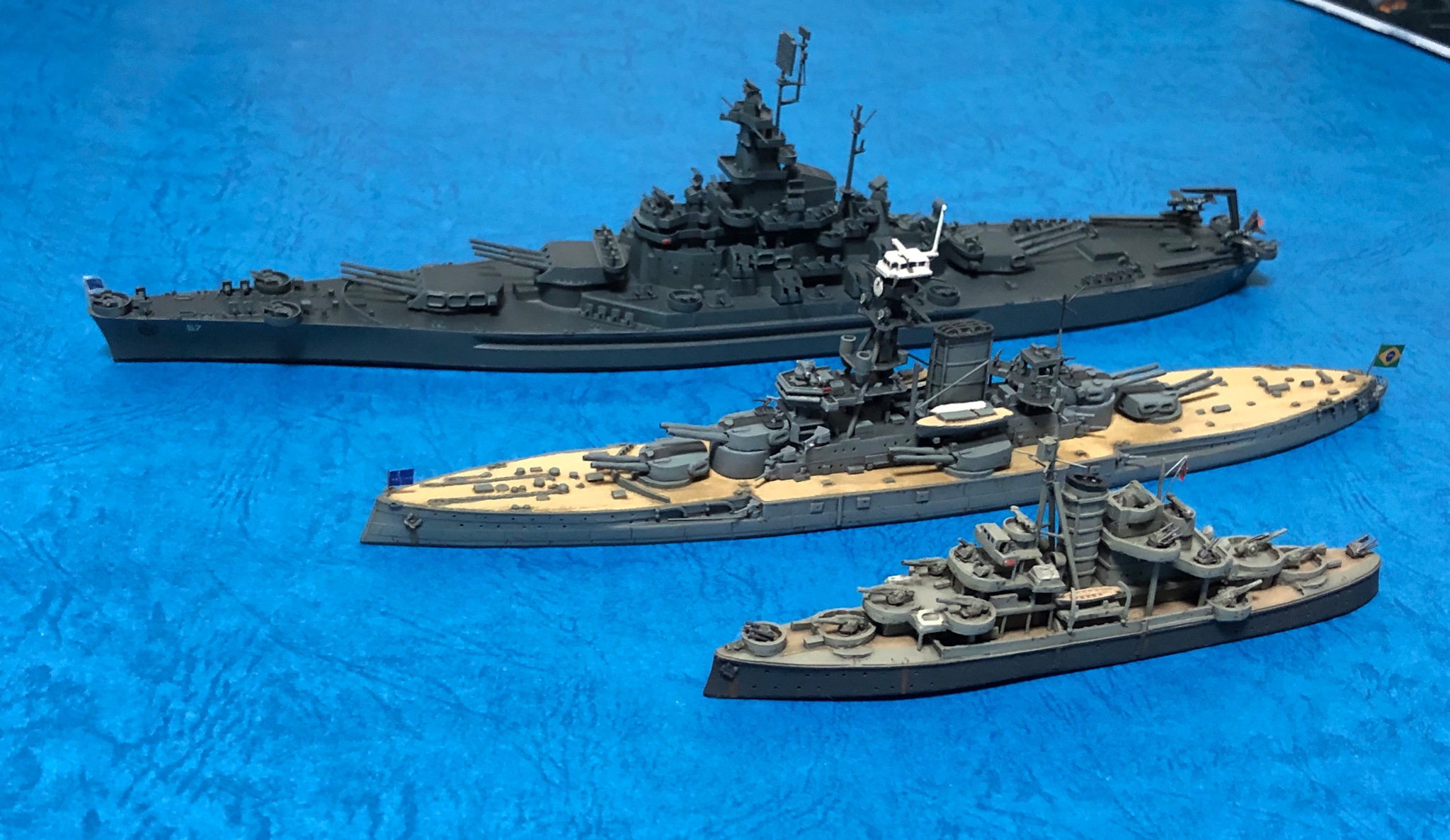 1/700 ブラジル戦艦ミナス・ジェライス1942 完成品 1/700 ブラジル戦艦ミナス・ジェライス1942 完成品 船・ボート