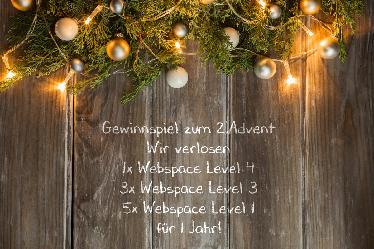 Einen frohen 3. Advent!
Es geht weiter mit unserem Adventsgewinnspiel-Marathon 🎁
Bis Freitag verlosen wir unter allen Likes &amp; Retweets dieses Posts Webspace Pakete
1 x LvL 4 
3 x LvL 3 
5 x LvL 1 
jeweils für ein komplettes Jahr !😱

#livingbots #gewinnspiel #advent #giveaway