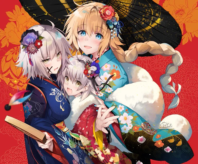 ジャンヌ三姉妹 #FGO  #FateGO 