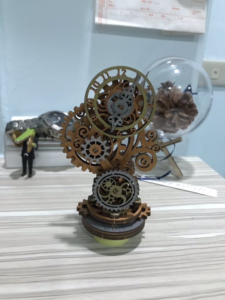 UGears - Steampunk Clock