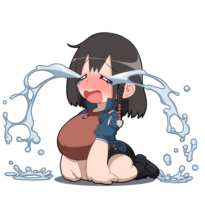 どたぷん警備員ナリタちゃんの
世界で一番胸が大きいLINEスタンプ

No.07「CRY」 