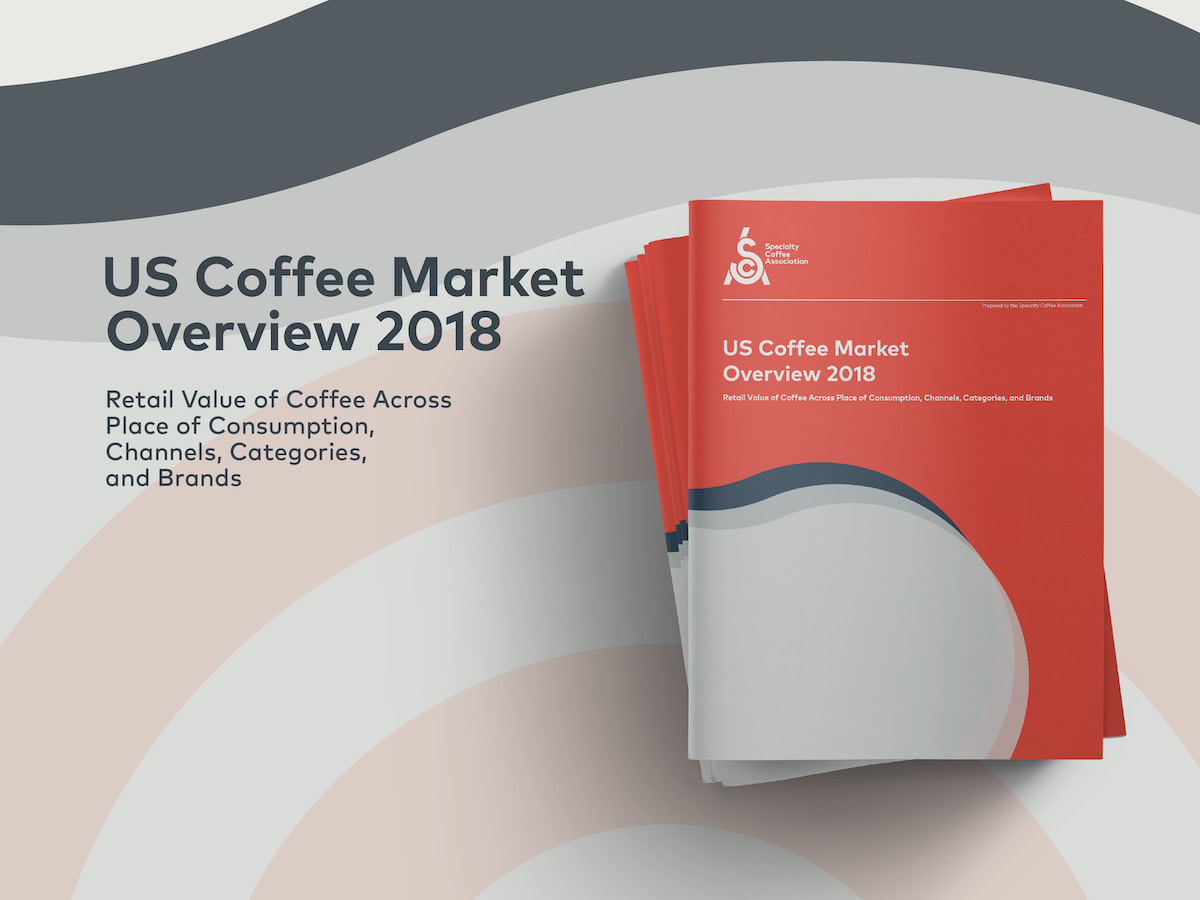 SCA_US's tweet photo. Have you seen the latest #SCAResearch? Free for #SCAmembers and for sale in the #SCAstore for non-members, the US Coffee Market Overview offers a large-scale view of trends and growth in 2018. Learn more and find the full report here: https://t.co/EvdT7tcRDZ https://t.co/ASjJrqHNRL