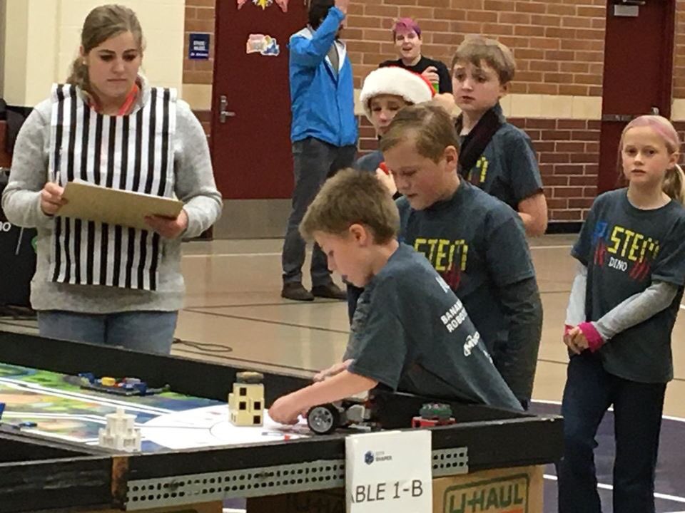 pisacharter's tweet photo. Congrats to our Lego League teams on another successful year of growth, grit, and determination as they competed at the TV Regional. Go Dinos! 
Thank you to our coaches, volunteers, parents, and sponsors: #BayerFund, #MicronFoundation, #BananaRobotics, and #IdahoSTEMActionCenter. https://t.co/cSzURhxfrv