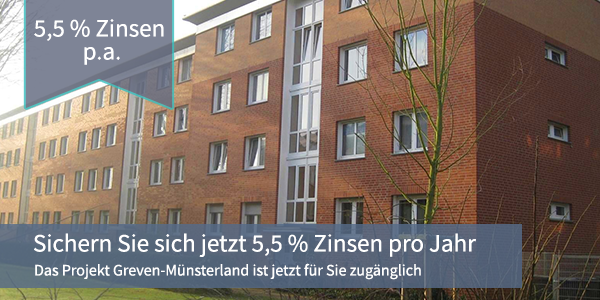 iFunded's tweet photo. Sie können ab sofort in das Projekt Greven-Münsterland investieren. Mit dieser Invesitionsgelegenheit können Sie sich vom herrschenden Negativzinsumfeld befreien und 5,5 % Zinsen p.a. erzielen 👉  https://t.co/8nw5u1roGA 💪

#immobilien #realestate #invest #growth #investieren https://t.co/8SZgFcnXrF