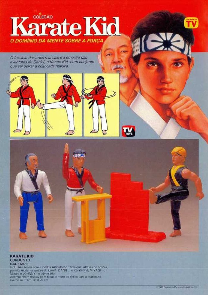 karate kid toys 80s