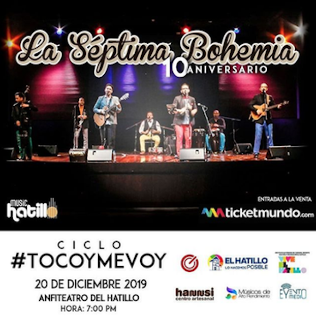 #AcáCaracas 20 y 28 #Diciembre Anfiteatro #ElHatillo CICLO DE CONCIERTOS <a href="/TocoyMeVoyFest/">TocoyMeVoyFest</a>
La música abriendo espacios para el encuentro. Artistas y público siendo parte de un asombroso trabajo audiovisual. 
<a href="/GerryWeil/">Gerry Weil</a> <a href="/septimabohemia/">La Septima Bohemia</a> y mucho más en el #TocoYMeVoyFest #Conciertos🎵