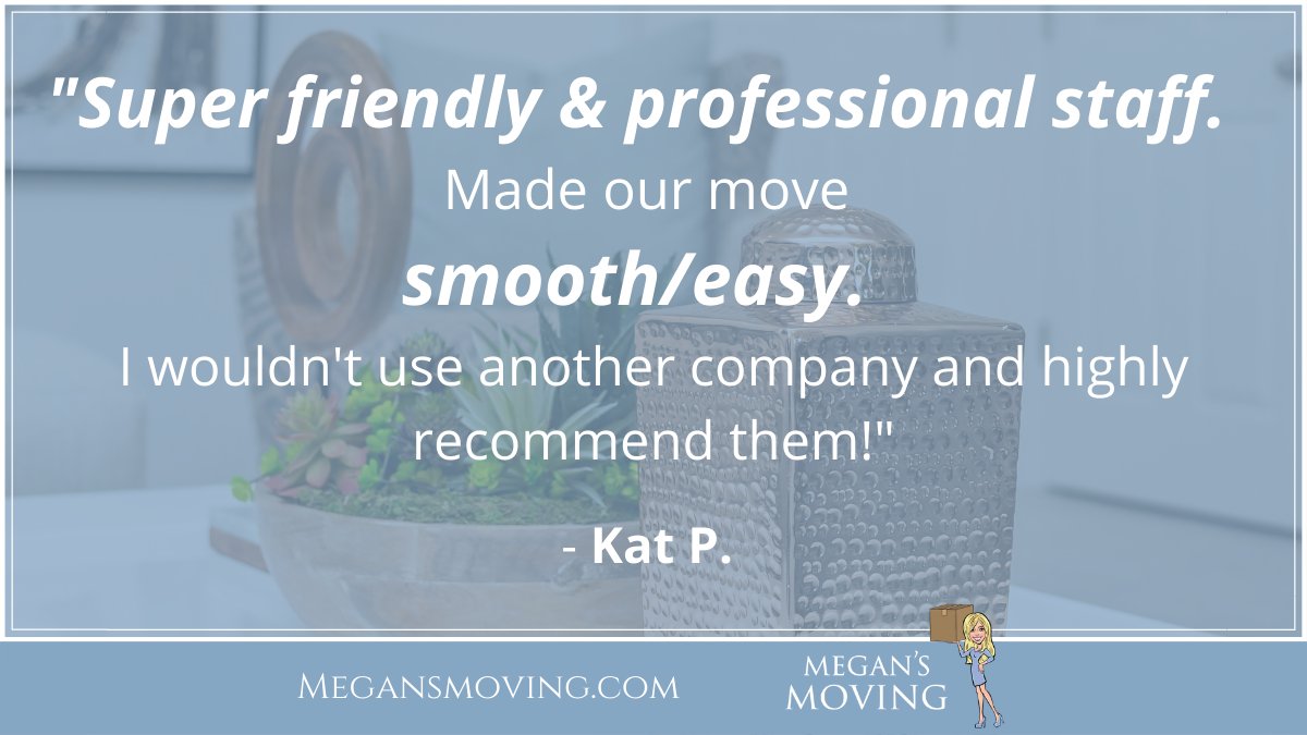 megansmovingco's tweet photo. Our clients are beyond important to us! We are so happy when we hear you appreciate us as much as we appreciate you. πThank you for your kind words, Kat! #ClientRaves #CustomerLove #megansmoving #orlandorealestate #floridarealestate #homesweethome https://t.co/a8rX99XSDZ