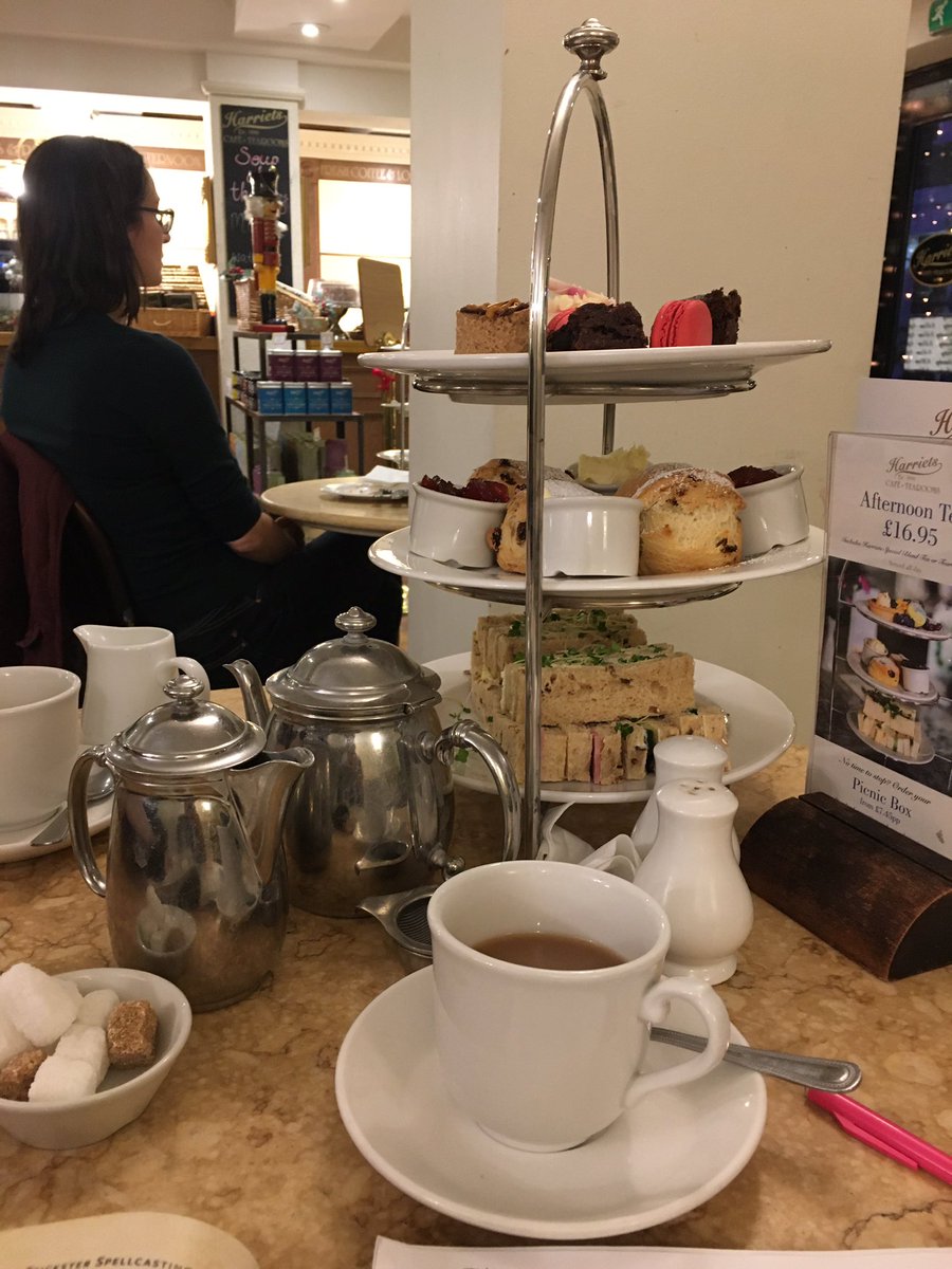 fluorescence_SC's tweet photo. Checking some things off the UK bucket list (and avoiding packing).. Octagonal tower in ely cathedral, musical in west end, afternoon tea and d&d! #postthesis #phdchat https://t.co/MS8BZrsD67