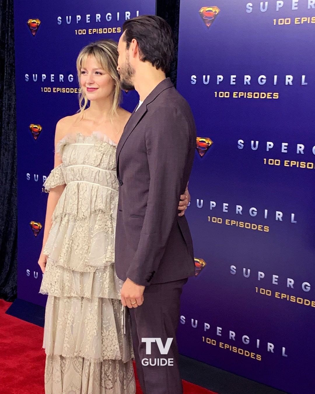 Daily メリッサブノワ スーパーガール 第100話記念パーティのレッドカーペット メリッサ ブノワ カイラー リー デヴィッド ヘアウッド ケイティ マクグラス ジェシー ラス ジュリー ゴンザロ ニコール メインズ アジー テスファイ