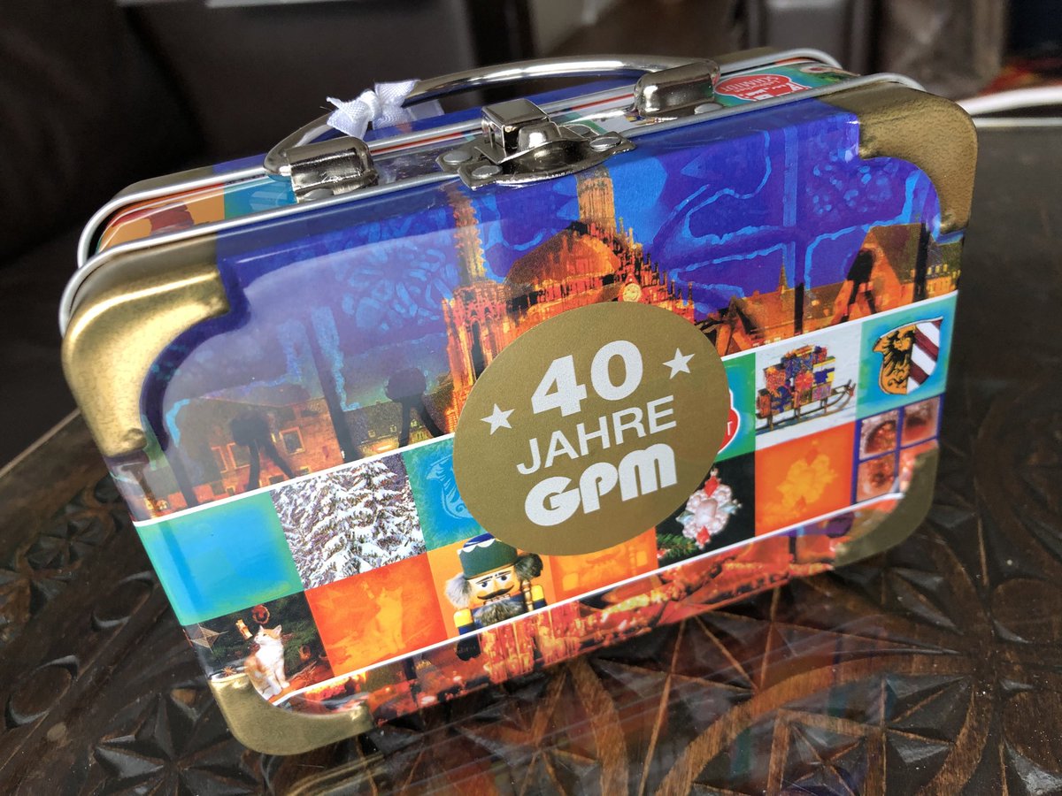 spaceformed's tweet image. Nürnberger Lebkuchenkoffer 😋 ⁦@GPM_IPMA⁩