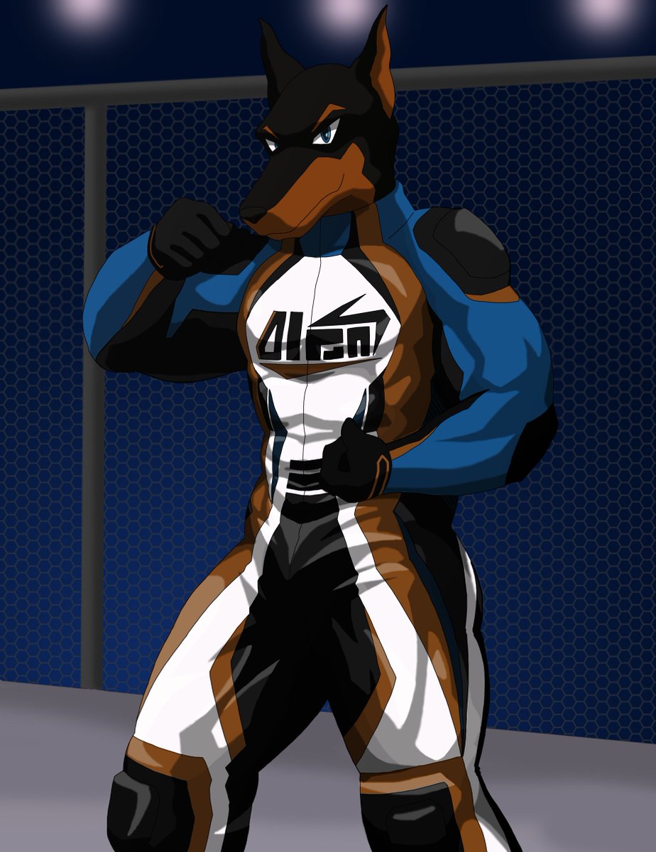 矢ノ沢 1ヶ月ぶりのドーベルワン なんか多少太った感じになってしまった まぁジムに通ってやせるのもいいでしょうが 彼にはその辺の地下にある妖しげな闘技場 で戦うダイエットでもオススメしたい 上手くやれば ファイトマネーもらえるかもしれないしさ