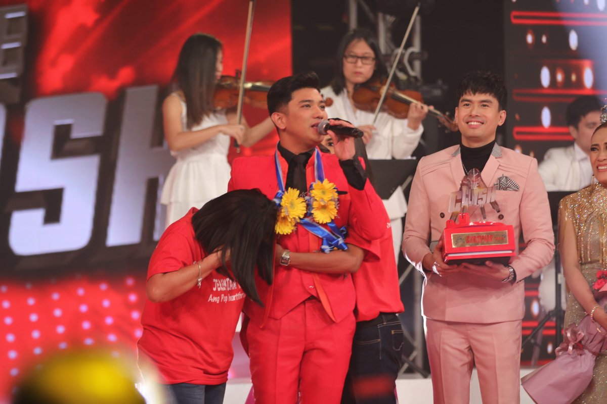TheClashGMA's tweet photo. JUST IN: Jeremiah Tiangco is THE CLASH 2019 GRAND CHAMPION!

#TheFinalClash￼ https://t.co/n8Vb3eRbTJ
