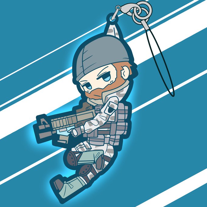 #RainbowSixSiege 
#レインボーシックスシージ 
つままれバックおじさま+Ver ROUGE

エリートがありならプロチームスキンもありかな・・? 