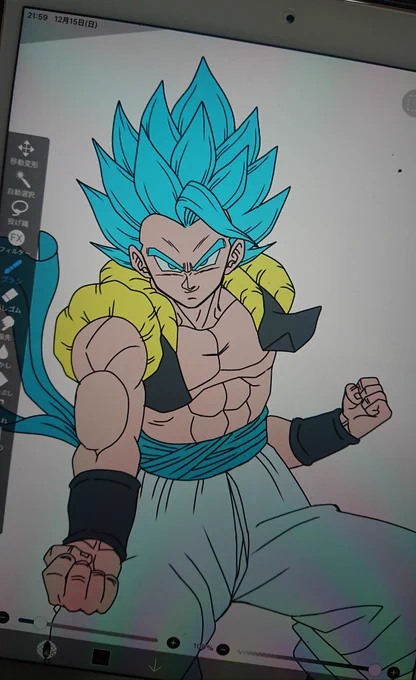 前に描いたこいつが気に入らなくて一年たった今描き直し中です。
お馴染みのポーズになったね。カッコいい。 