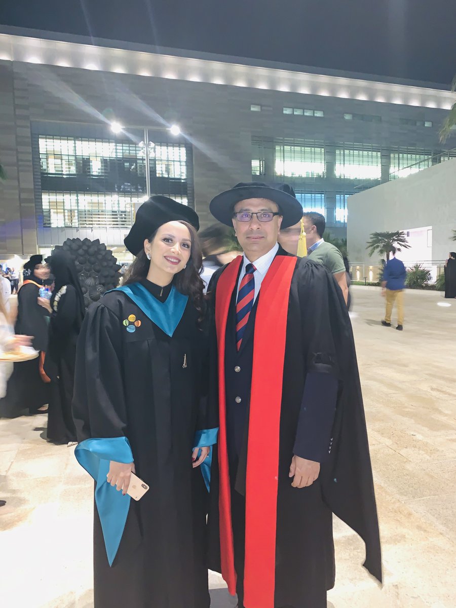 pathogensKAUST1's tweet photo. Congratulations to Hanouf for receiving her Master's degree !! We are so happy for you. Well done and all the best for the future!!! 👩‍🎓🥳🎓🇸🇦 #KAUSTclass2019 #KAUST #commencement #HanoufAlwajeeh @pathogensKAUST1 @KAUST_News @KAUST_Alumni @HanoufMoe https://t.co/9oGBEaoerY