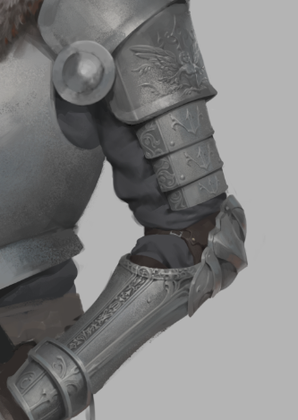It wasn't supposed to be a deep dive into armor detail work but rip me.