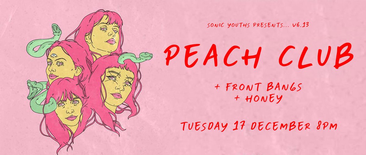 Norwich Arts Centre (@norwichartcentr) on Twitter photo Get down and support your local scene on Tuesday - <a href="/1419SonicYouths/">Sonic Youths</a> are hosting a headline show for riot grrrls <a href="/ppeachclubb/">PEACH CLUB βΏ</a> with support from HONEY + <a href="/frontbangs/">Front Bangs</a> π π π
buff.ly/36moY34 Get down and support your local scene on Tuesday - <a href="/1419SonicYouths/">Sonic Youths</a> are hosting a headline show for riot grrrls <a href="/ppeachclubb/">PEACH CLUB βΏ</a> with support from HONEY + <a href="/frontbangs/">Front Bangs</a> π π π
buff.ly/36moY34