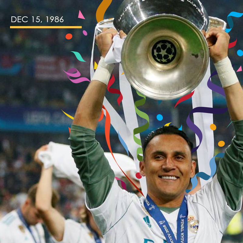 Happy 33rd birthday to Keylor Navas!   