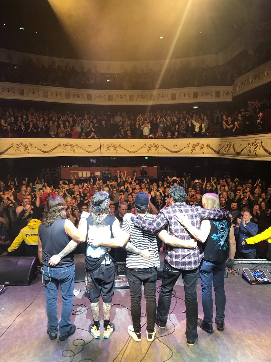 I don’t think we could’ve asked for a better final show of the tour as we had last night in London! It was a beautiful evening &amp; we’re grateful to have captured it to share w everybody around the world. Thank you to everybody that came out to see Flying Colors at these shows 🙏