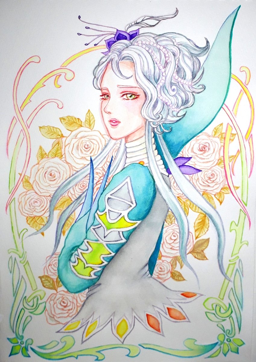 ioionazun's tweet photo. 御祝いは過去のイラストで🎨
海の主、サーシャ、海の主の娘、白薔薇姫。サガフロの、特にアセルス編の世界観の虜でした。リメイクに期待も膨らみますよね*
性格的にリュートにはとても親近感を抱いてます(笑)サガの話はきっと夜通し出来るんじゃないかなぁと。
#サガ30周年 #サガシリーズ30周年 https://t.co/LCrYmhyrvX