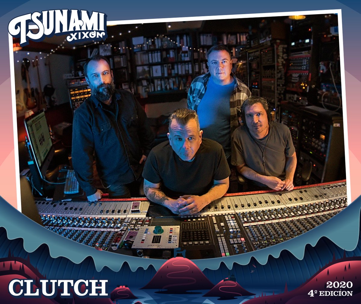TsunamiXixon's tweet photo. 🌊 ¡CLUTCH, CONFIRMADOS PARA EL CARTEL DEL TSUNAMI XIXÓN 2020! 🌊

Por fin tendremos en Gijón otra de las bandas rockeras del momento y del ámbito stoner. ¡Neil Fallon y los suyos, @clutchofficial, también nos harán menear la cabeza este verano! 😄🤘 https://t.co/GZCCxXaXwC