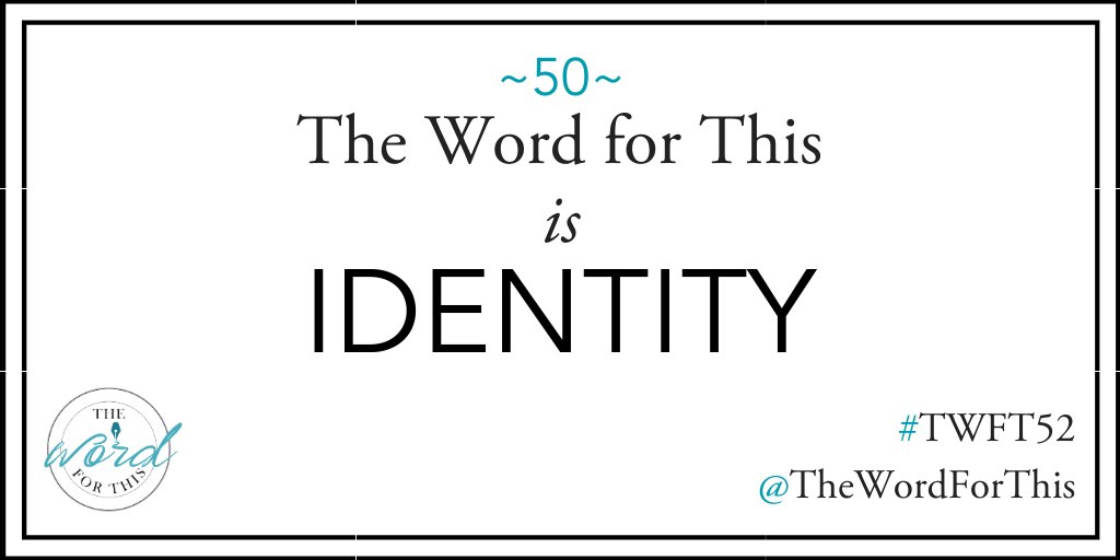 thewordforthis's tweet image. #TWFT52 Prompt 50: #TheWordForThis is "IDENTITY."
Full post, add'l starter questions, &amp;amp; my own response to the prompt here: bit.ly/34pIWbM
.
#metoo #writingprompt #believesurvivors #sexualabuse #writingcommunity #writerscommunity #poetrycommunity #TimesUp