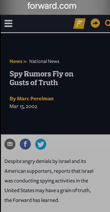 Modmother's tweet image. Where’s the lie?  They were indeed Israeli Jewish spies; some with dual-citizenship and/or possessing multiple passports, box cutters, explosives residue &amp;amp; a sock filled w/several thousands of USD in cash! #IsraelDid911