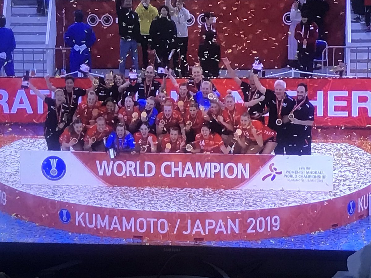 Wereldkampioen 2019!! 🥇De beste van de wereld. Wat een heldinnen!! 🤾‍♀️