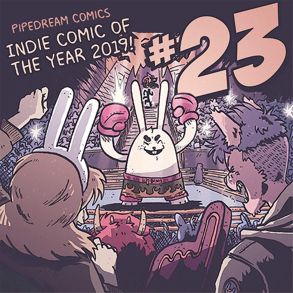 Rapiaghi's tweet image. For the first time since the Kickstarter get your hands on @pipedreamcomics 23rd best indie comic of 2019! As of today we’re offering up digital &amp;amp; physical copies of both issues of THE INCREDIBLE BUN right here: gumroad.com/pocketm0use. Digital copies are just £2 each! Toot Toot!