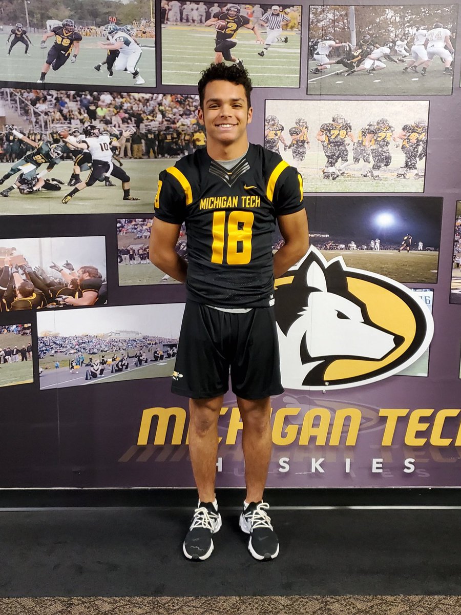 Thankful to earn an offer from Michigan Tech after a great official visit this weekend!