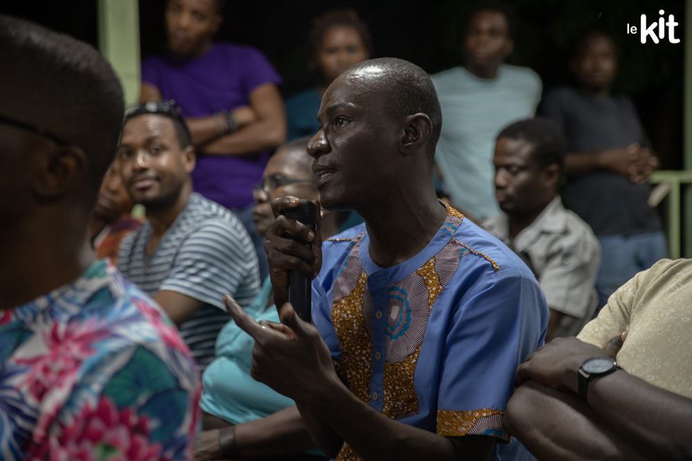 AssociationKIT's tweet image. Le réalisateur de &quot;Printemps&quot; était présent pour des échanges avec le public autour de son film.

 © Fabrice Celony 
#LeKit 
#LaSemaineduDocumentaire 
#LaParoleLiberee #Du9au16decembre