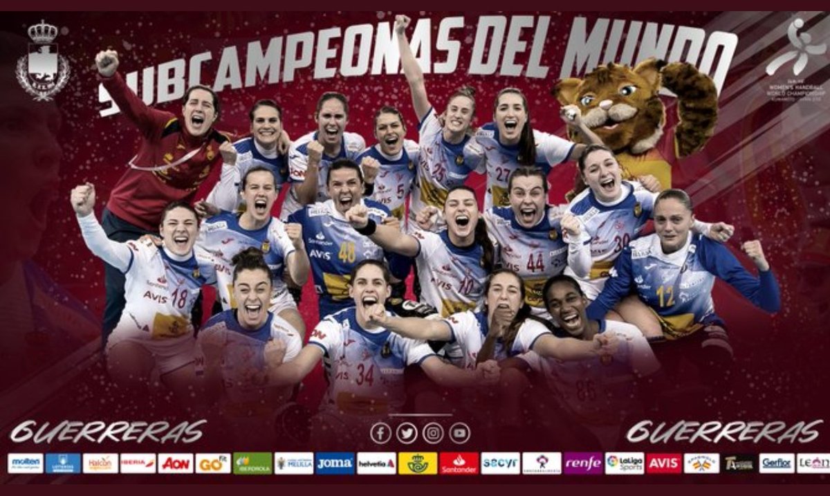 Excelente e Historico MUNDIAL de nuestras #Guerreras en <a href="/japanhand2019/">2019女子ハンドボール世界選手権大会</a> 
No es el ORO pero como si lo fuera. 
Orgullosos de vosotras Campeonas!!!
