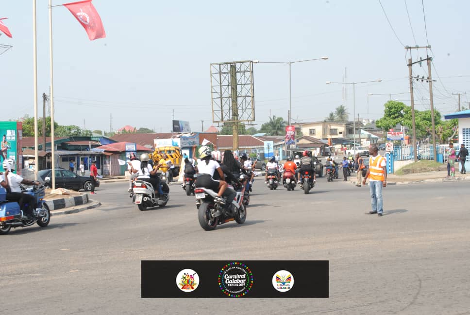 Calabarextreme's tweet photo. Exciting moment with the bikers!

Getting set for another exciting day of fun extravaganza in Calabar !

Cc:
@CarnivalCalabar
@Calabarfestival
@EventsInCRS

#Humanity
#CalabarFestival2019
#CarnivalCalabar2019
#Calabarbloggers https://t.co/IZNTPtVkX4