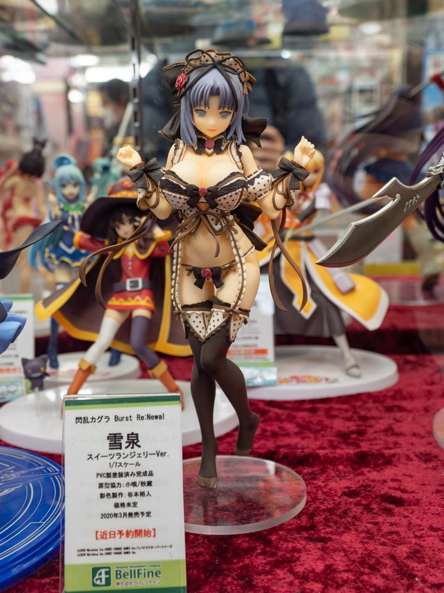 閃乱カグラ Burst Re：Newal 雪泉 スイーツランジェリーVer. 1/7