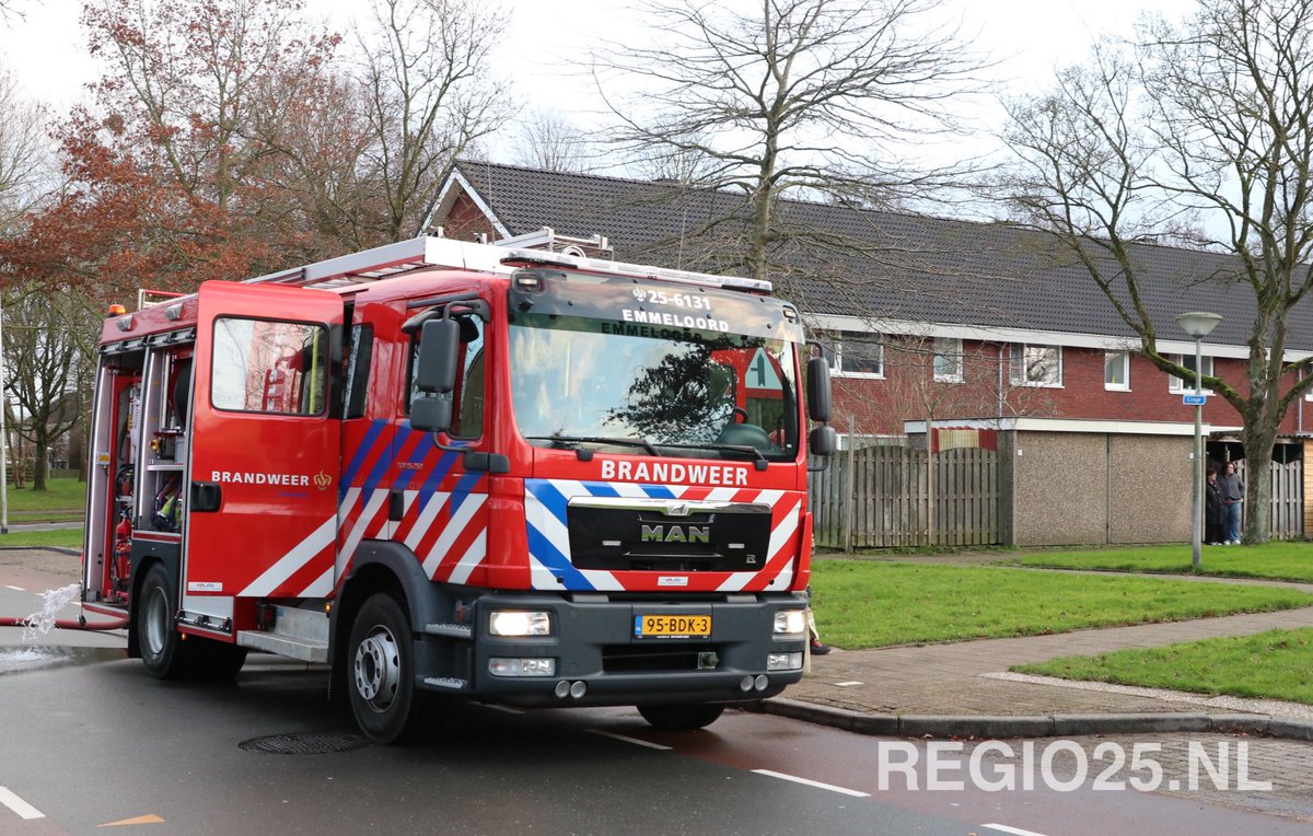 Melding hulpdiensten Linge Emmeloord