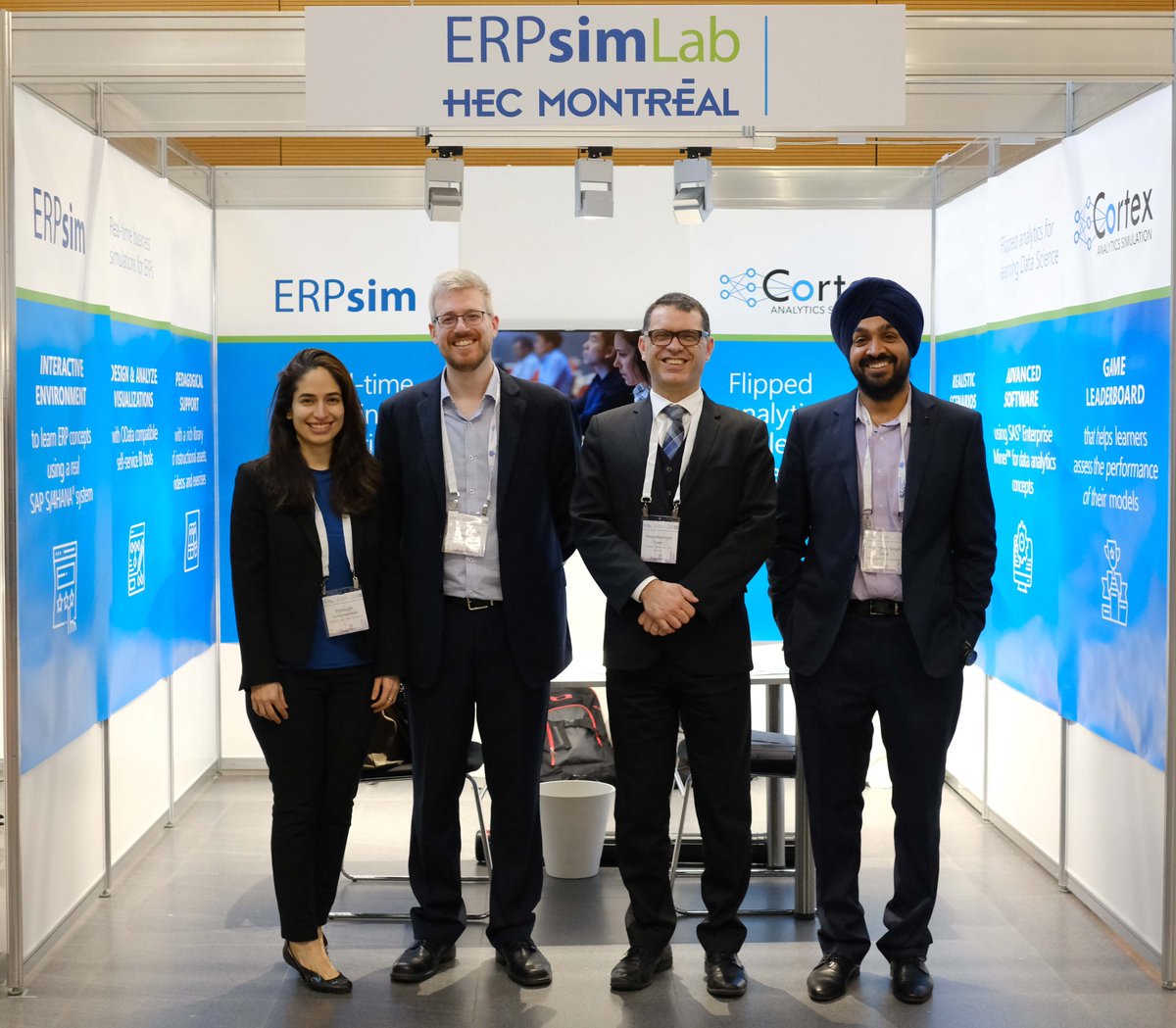 ERPsim Lab at <a href="/HEC_Montreal/">HEC Montréal</a>  is a proud sponsor of the 40th International Conference on Information Systems #icis2019 in Munich. Come meet our team at our booth to learn about our simulation games #erpsim and #cortex on #sap and #sas.
