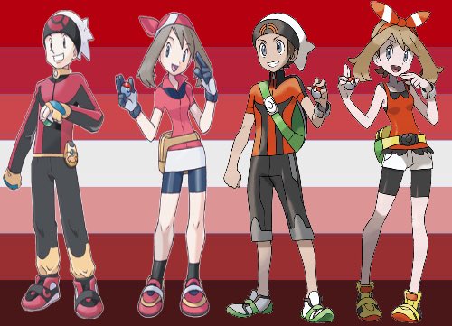 DexItDeoxys386's tweet photo. Brendan(s) and May(s) say YES to #RedRights, #BlueRights and #GreenRights! https://t.co/9YaiPjI8hU