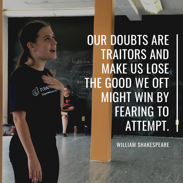 FlightStudio's tweet photo. “Our doubts are traitors and make us lose the good we oft might win by fearing to attempt.” ~ William Shakespeare
.
#thebard #shakespeare #inspiration #inspirationalquote #daretotry #performingarts #education #singactdancebelong #flightperformingarts #ithaca #downtownithaca https://t.co/E4ICiKZYTF