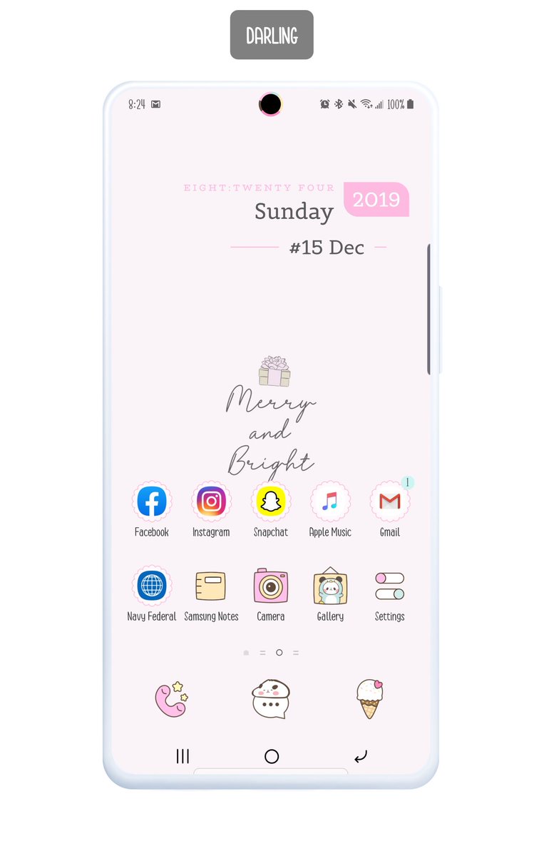 itszme_Darling's tweet photo. Simple screen using stock launcher
#wallpaper - @LouBeccaXO
#kwgt - @EduardoB5to (edited)
#hishoot2i- @pin_069
.
.
.
#cutescreen #myscreenie #screenoftheday #pink #homescreen #teamandroid https://t.co/43A6SoZFOk