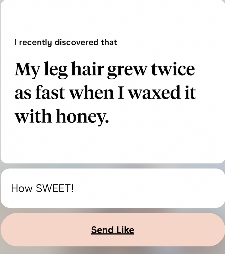 dating_unhinged's tweet photo. #dating_unhinged #hingedate #hingeapp https://t.co/jAgT8Bj6nt