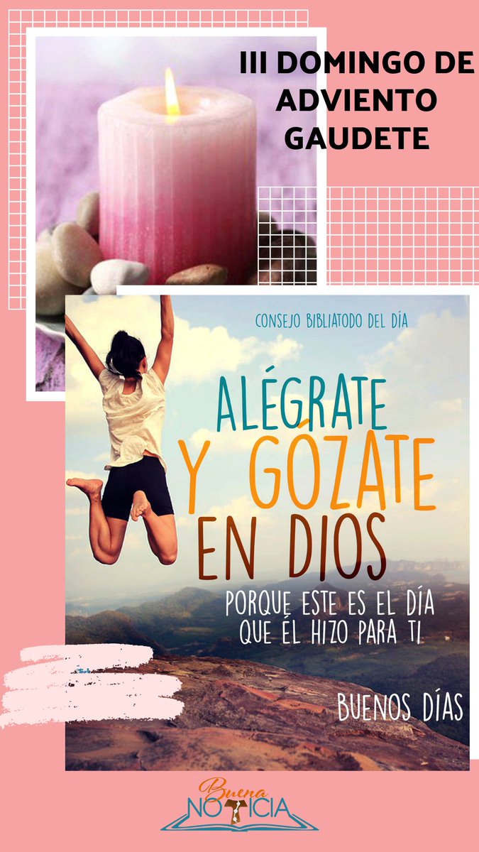 “Estén siempre alegres en el Señor, les repito, estén alegres. El Señor está cerca” (III Domingo de Adviento)
