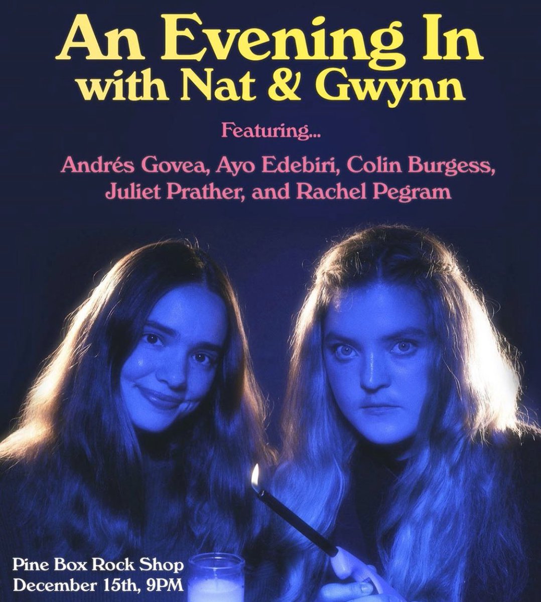 gwynnballard's tweet image. Tonight!!

@mij0andres 
@ayoedebiri 
@Colinoscopy 
@julietcprather 
@rachelpegram 
@NatalieMarkiles