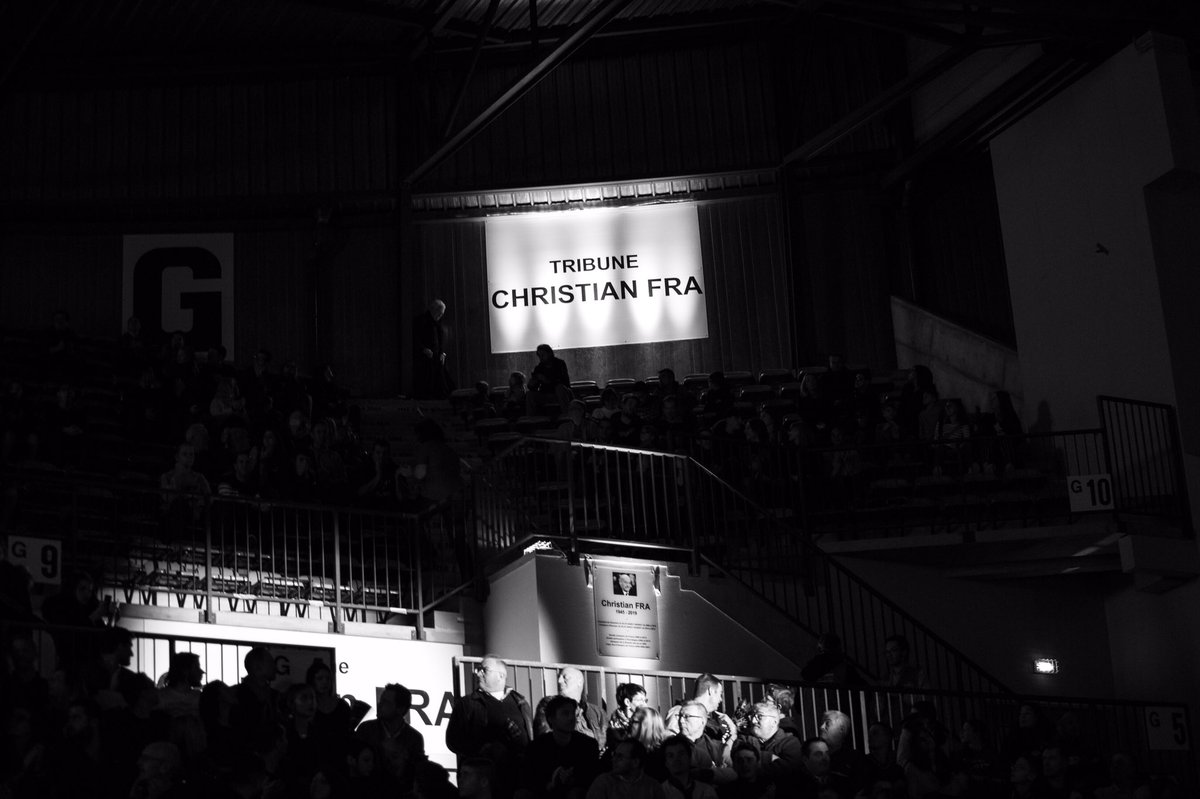 SLUCbasketNancy's tweet photo. Appelez la désormais « La Tribune Christian FRA » !
#GoSLUC #MerciPresi https://t.co/6T1P1RC5aB