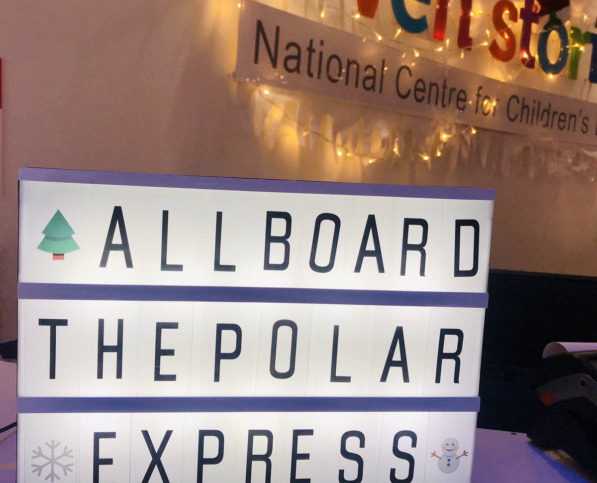 Polar Express <a href="/7Stories/">Seven Stories</a> was epic! 🎅🏻 #Newcastle