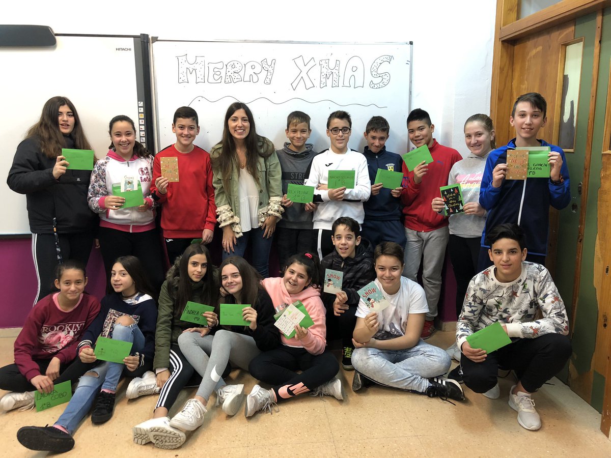 XMAS is coming...and my students love it!🎅🏽🌟☃️
Xmas postcards exchange 🇪🇸↔️🇬🇧 <a href="/iesbenjaminjarn/">iesbenjaminjarnes</a>