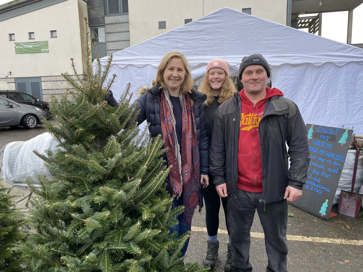 And Christmas starts! Lovely to meet Anna at <a href="/TomThumbs2013/">Tom Tree's</a> <a href="/WRSSClub/">WRSSClub</a> and pick out a tree. Looking forward to getting this up now. 🎄🎅🏼