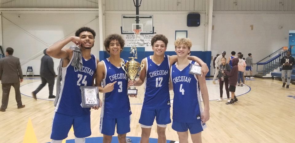 ABCBasketball15's tweet photo. ABC Boys doing what they do bringing home the gold and a coupe of individual awards including Caiden with the TOURNEY MVP. Congratulations @ChecotahWildcat. @BrendenDan3 @CarlaMa8601 @IknowFootball02 @OxtobyK https://t.co/0MI1t9poE7