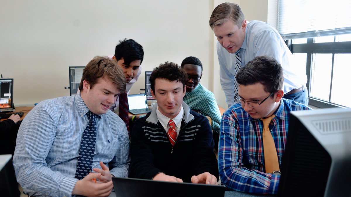 fairfieldprep's tweet photo. Prep offers challenging classes in science, technology, coding and math. Join the Fairfield Prep family!  Learn more: https://t.co/3L8vLXPaCS #PREPforDiscovery https://t.co/ua2PKTLn1u