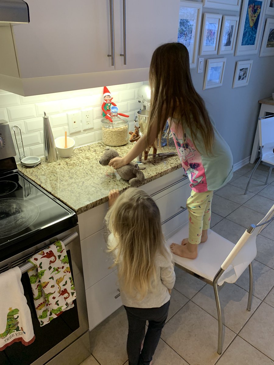 JustinManuel_TD's tweet photo. #ItIsDecided #SantaCookiePrep is a GO! I bet those M&Ms look regular size to Luna! #24DaysOfElfmas @nourashyourself @elfontheshelf https://t.co/pr9pBhOB4Z
